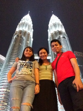 Petronas Towers with friends